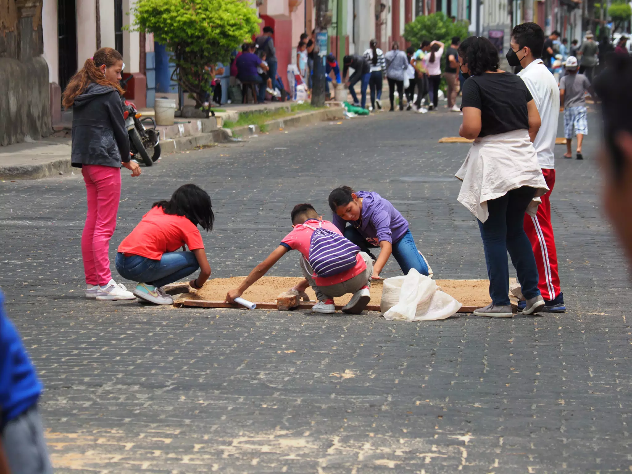 Alfombra Art in Leon Nicaragua