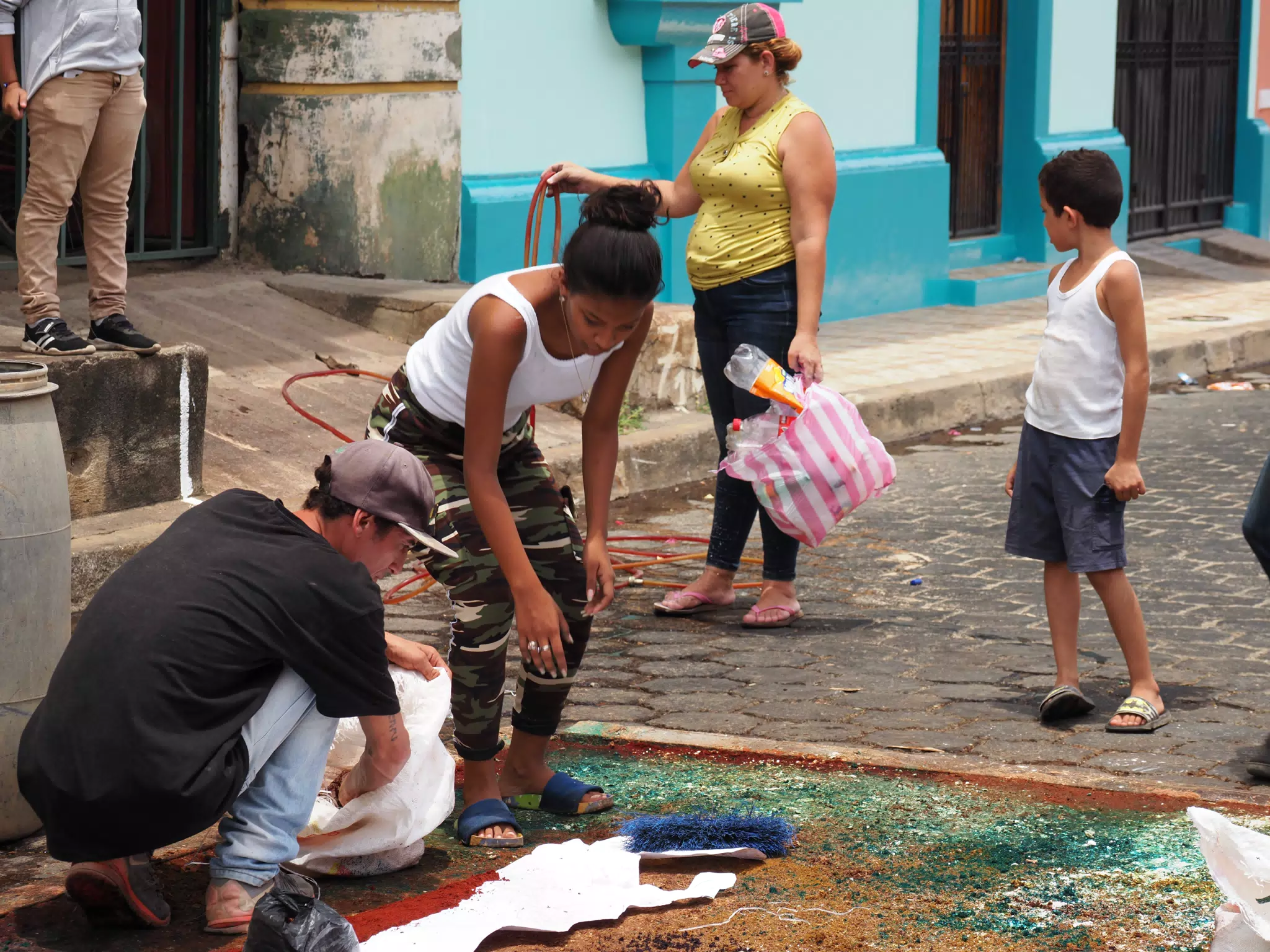 Alfombra Art in Leon Nicaragua