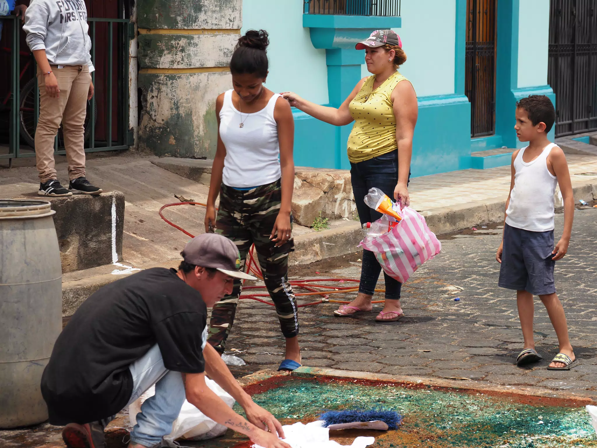 Alfombra Art in Leon Nicaragua