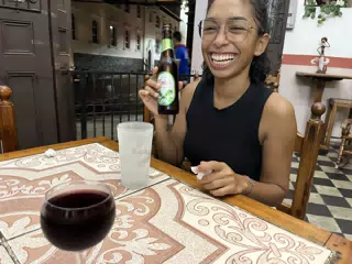 Martina with a Toña in León