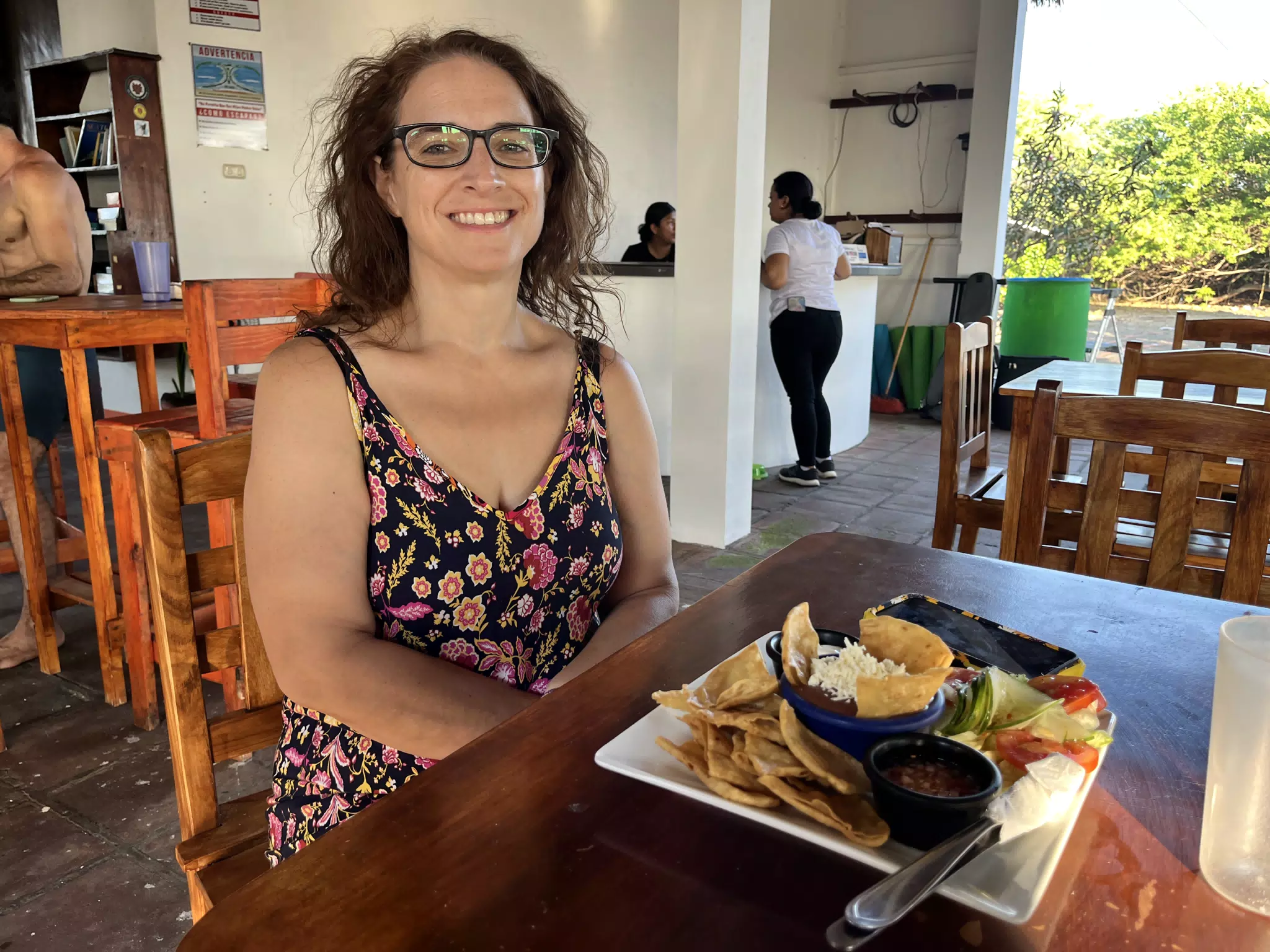 Dominica at the Surfing Turtle Lodge, Poneloya, Nicaragua