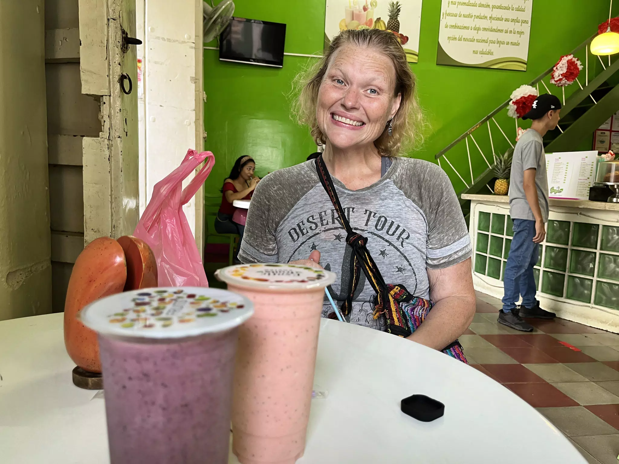 Kat Discovers Smoothies in Nicaragua