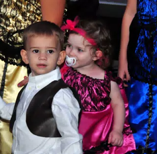 The Toddlers at Halloween