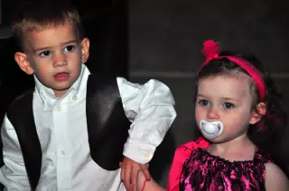 The Toddlers Holding Hands