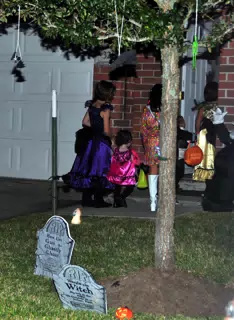 Liesl On Her Way for More Candy