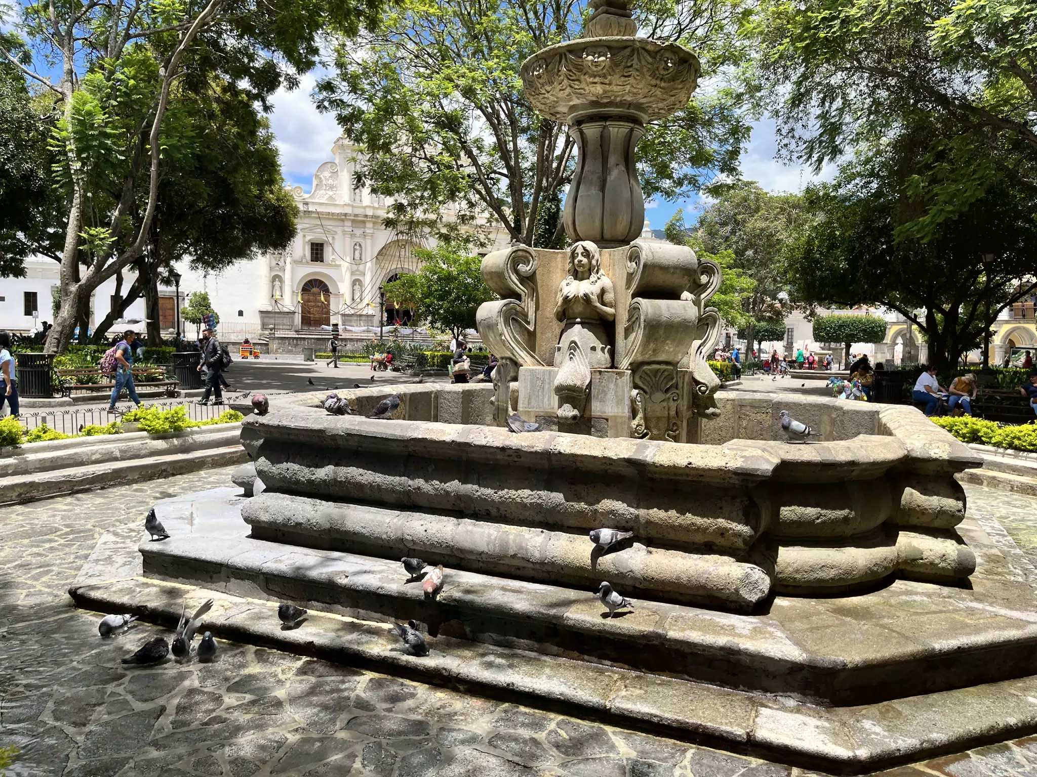 Fountain in Antigua