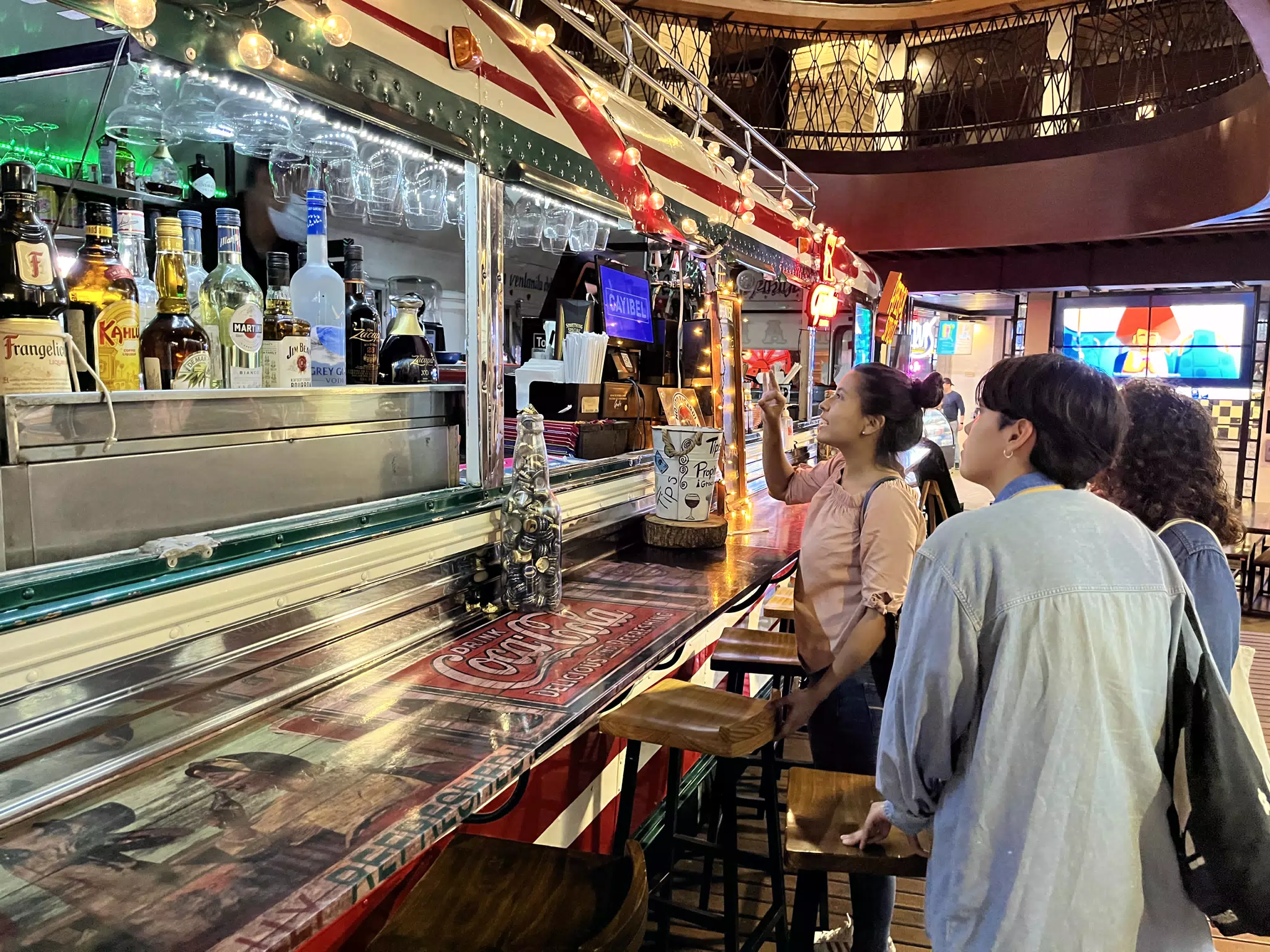 Ordering Drinks in Ciudad Cayala