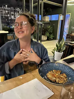 Ivonne with Mushroom Course at Diaca in Guatemala City