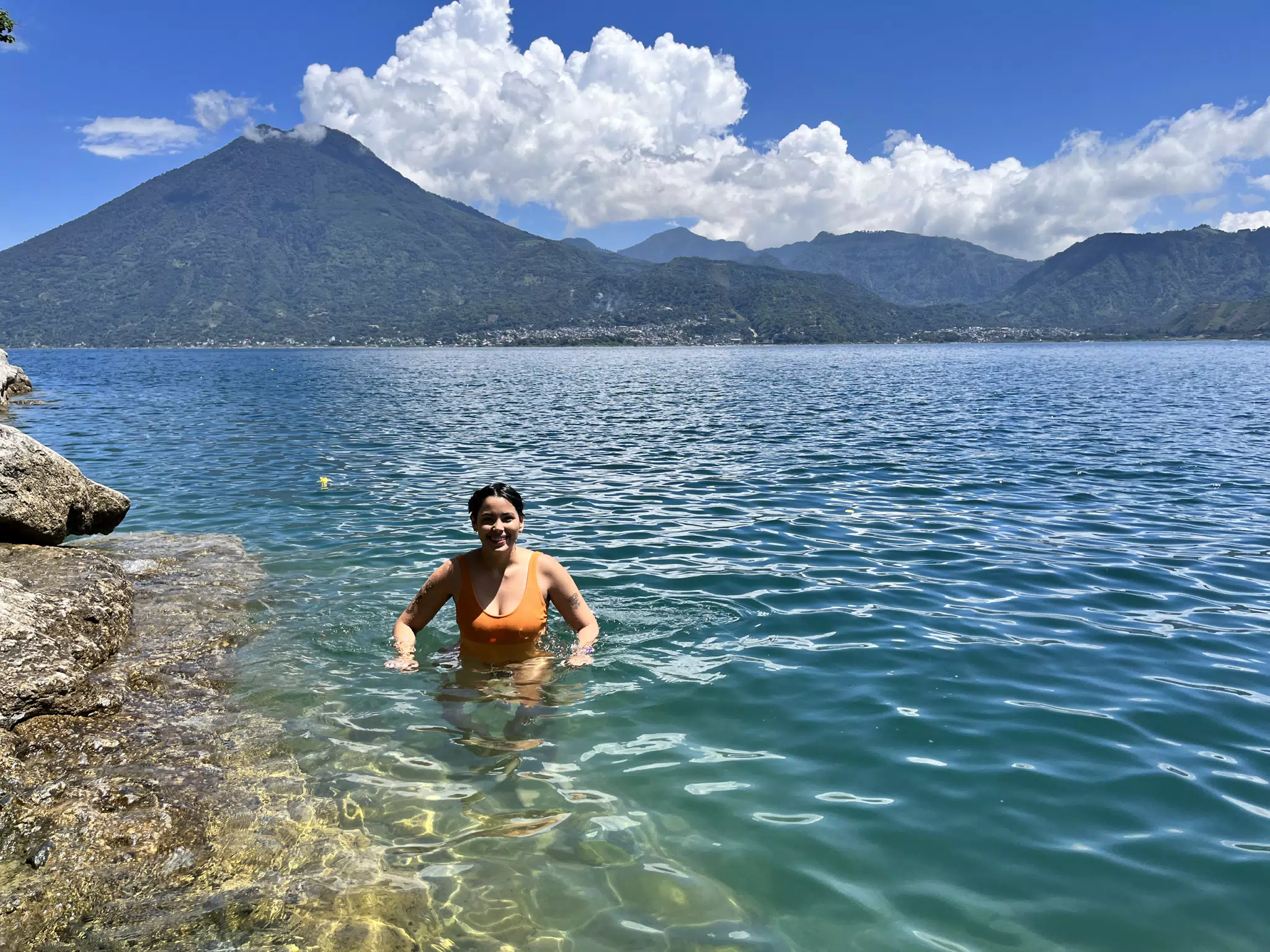 Valentina in Lago Atitlan