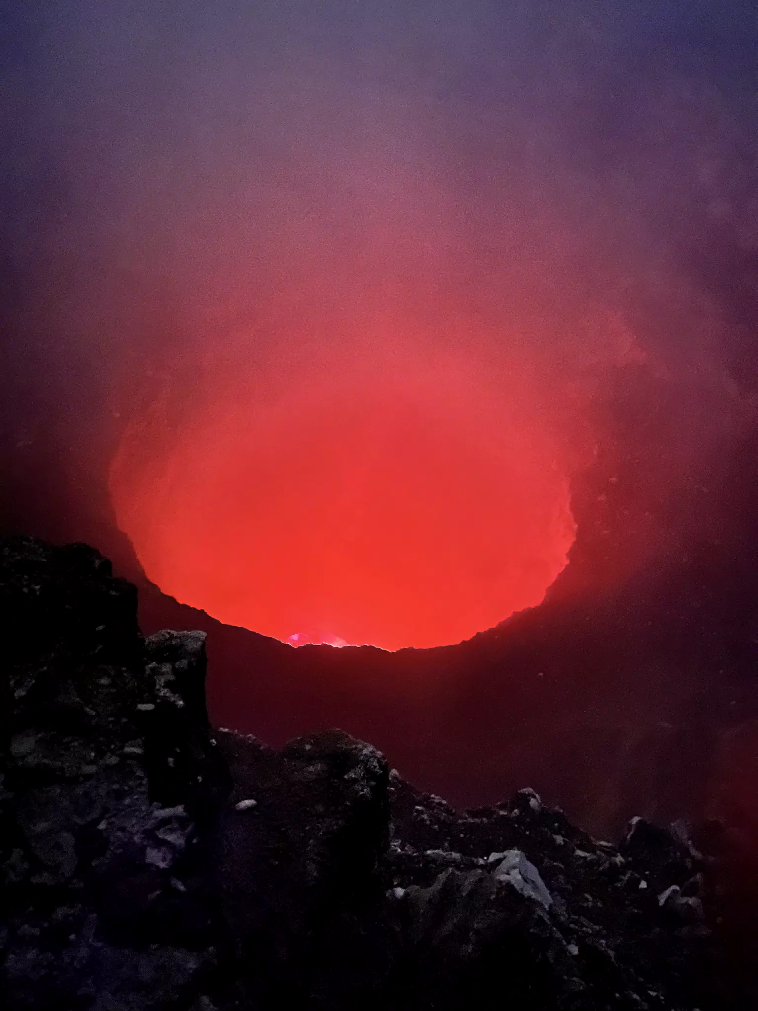 Lava in the Volcano Masaya