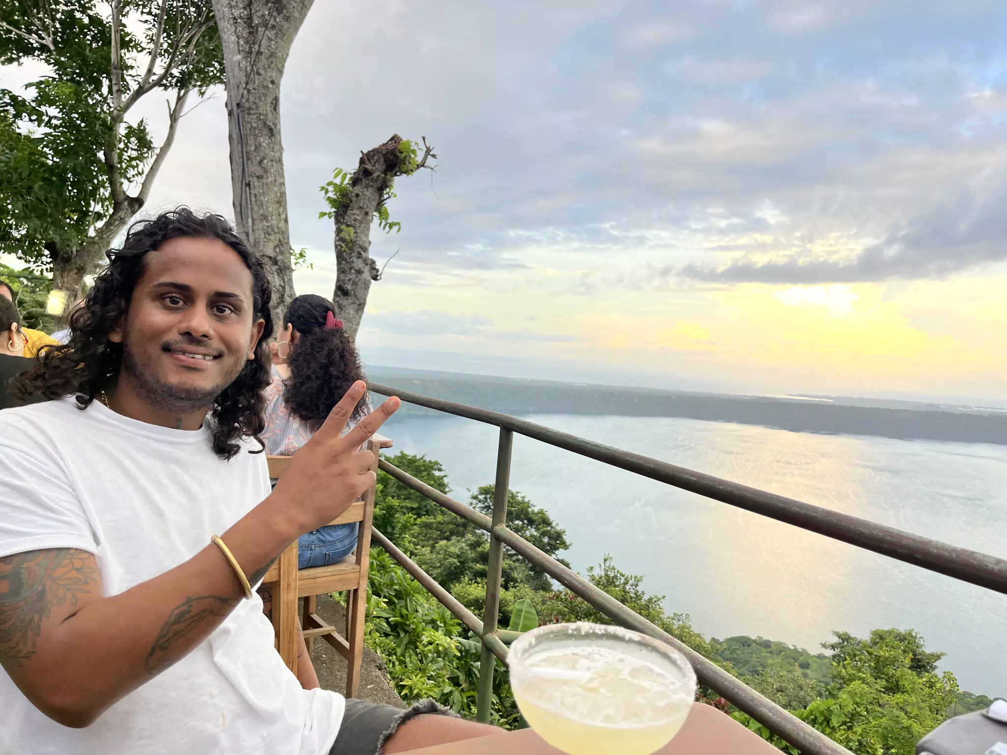 Josimar at Laguna de Apoyo