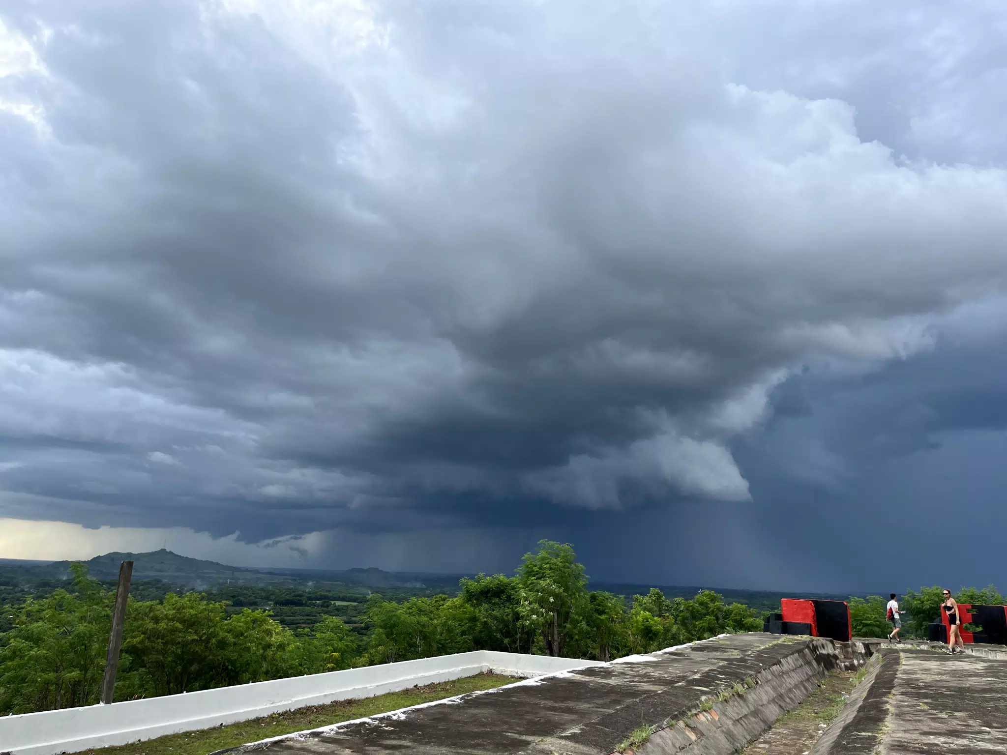 Rain Over the Fortin de Acocasco