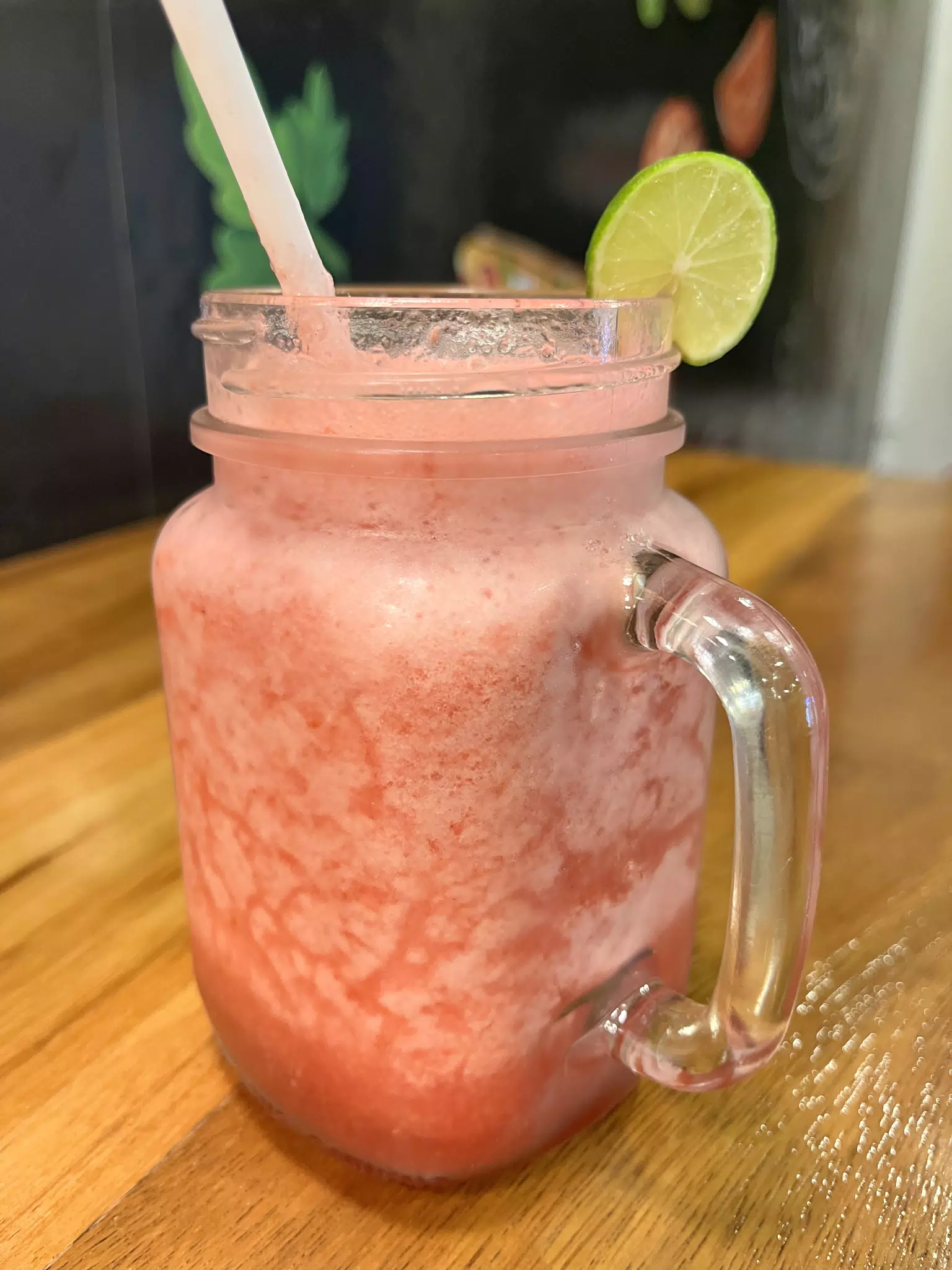 Cherry Limeaid at Oasis del Sabor in Leon, Nicaragua