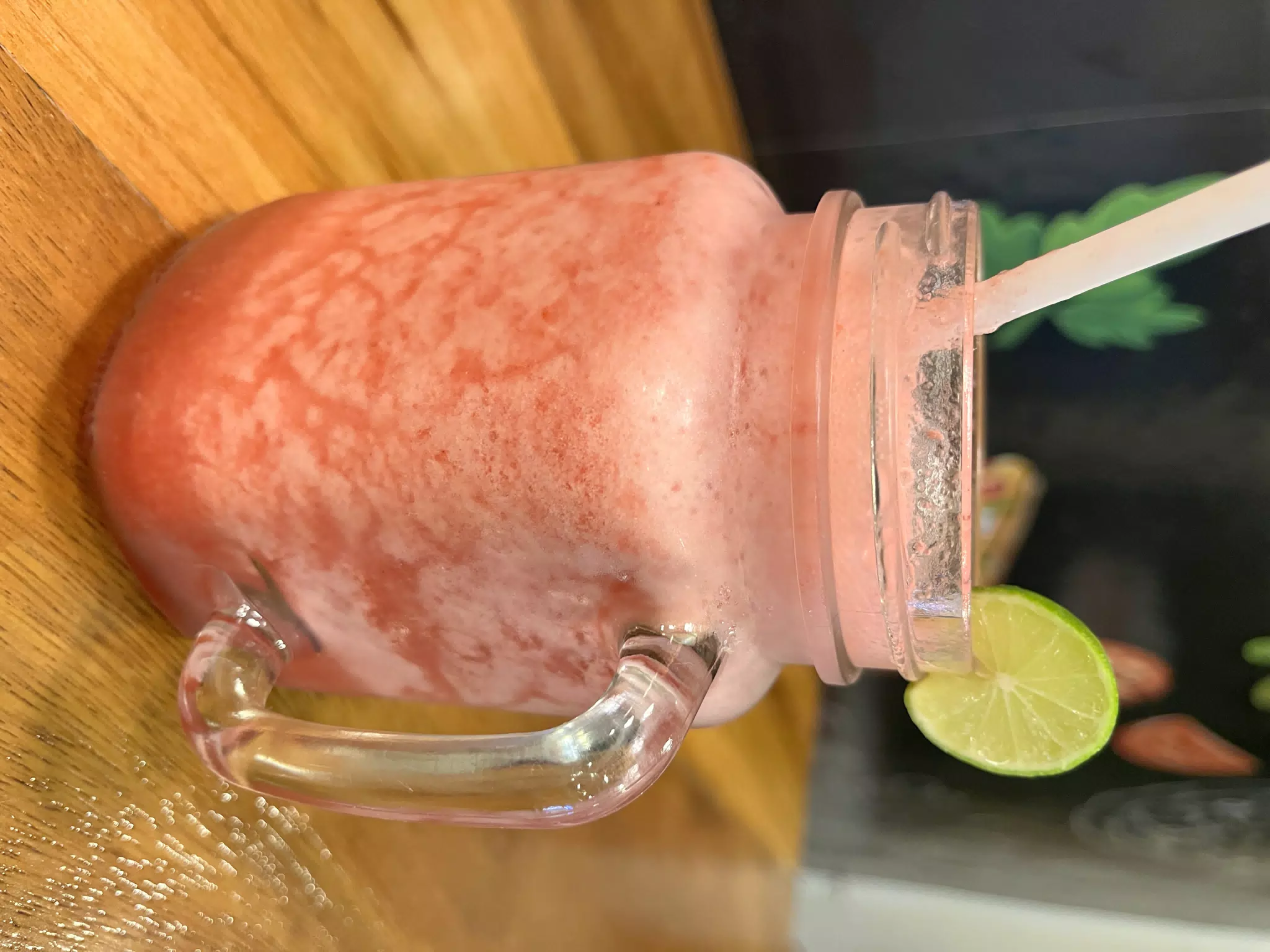 Cherry Limeaid at Oasis del Sabor in Leon, Nicaragua