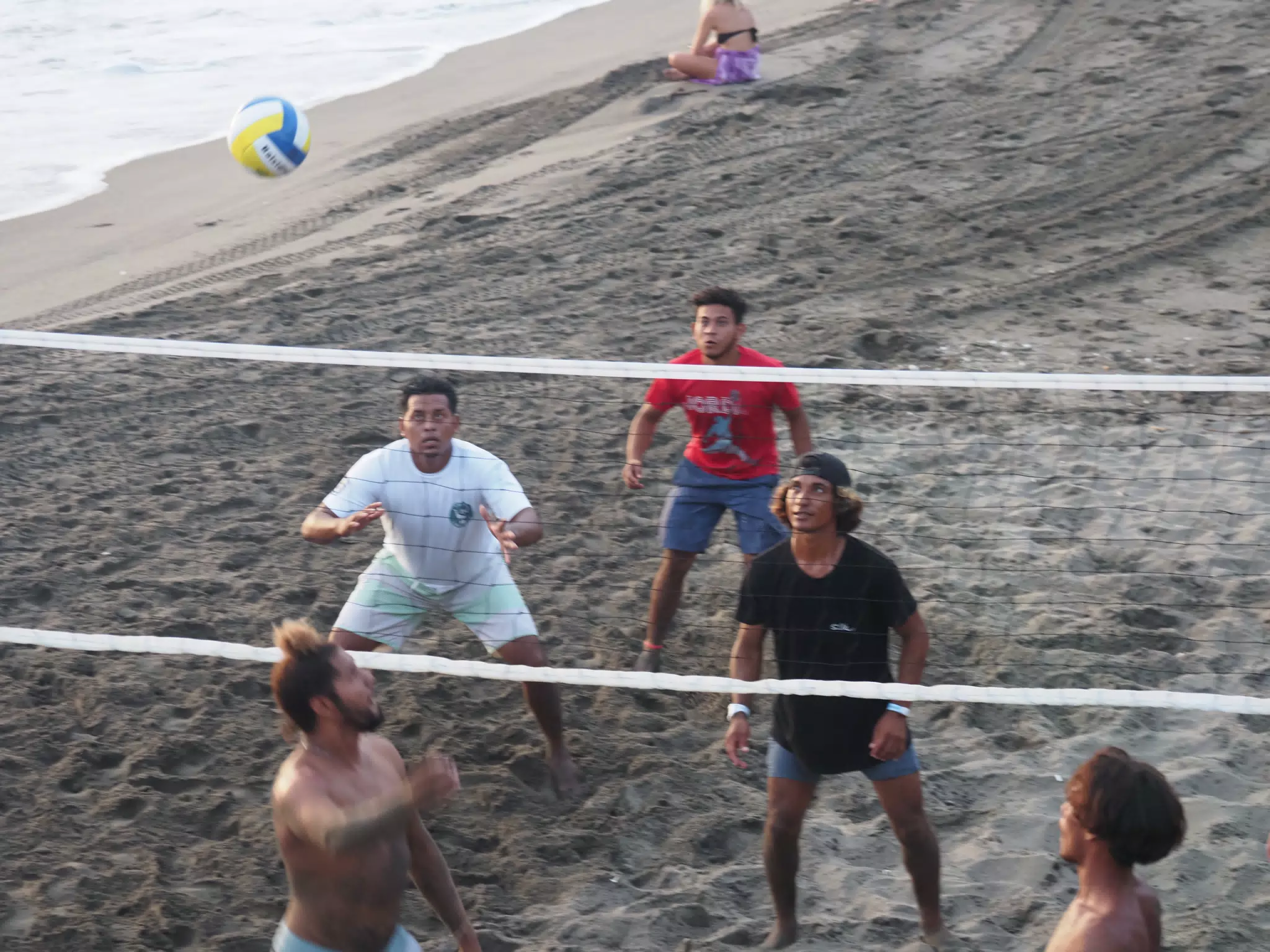 Beach Volleyball in Las Peñitas, Poneloya, Nicaragua at the Simple Beach Lodge