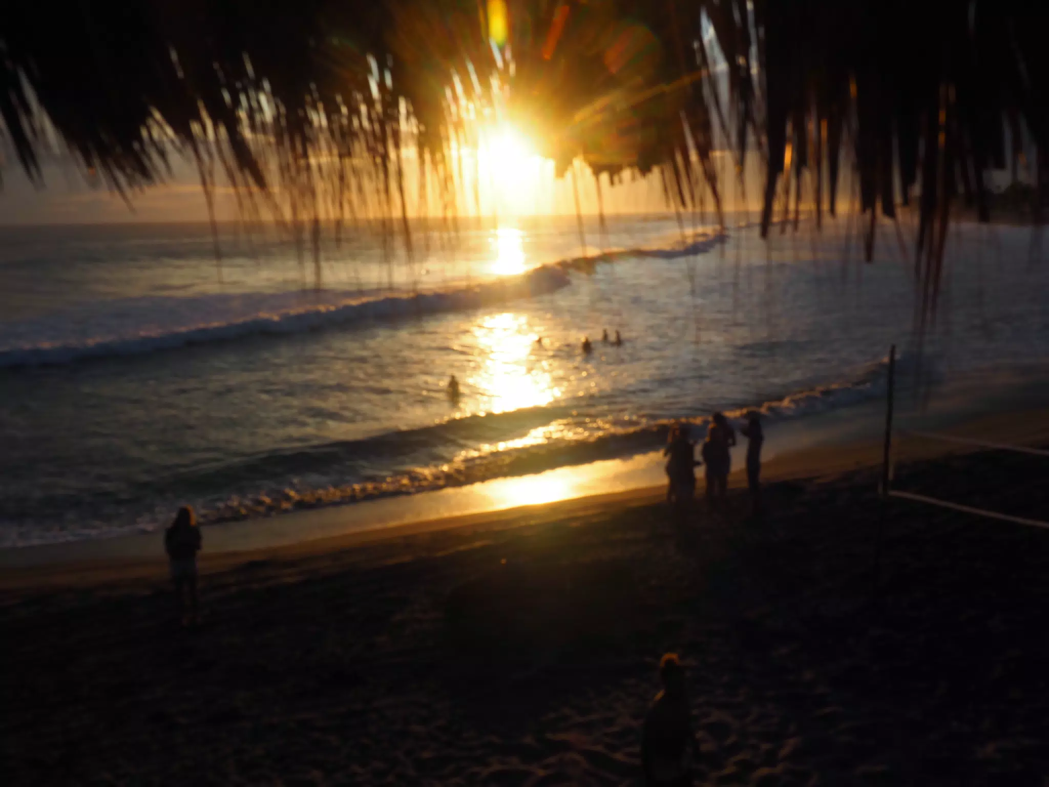 Beach Volleyball in Las Peñitas, Poneloya, Nicaragua at the Simple Beach Lodge