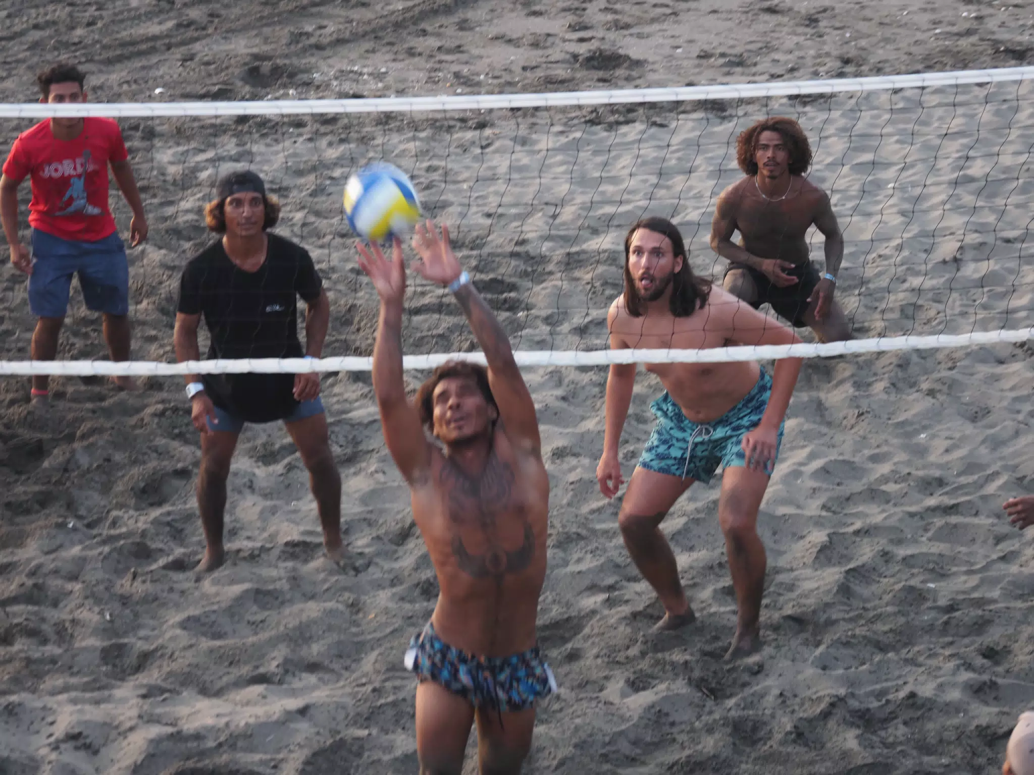 Beach Volleyball in Las Peñitas, Poneloya, Nicaragua at the Simple Beach Lodge