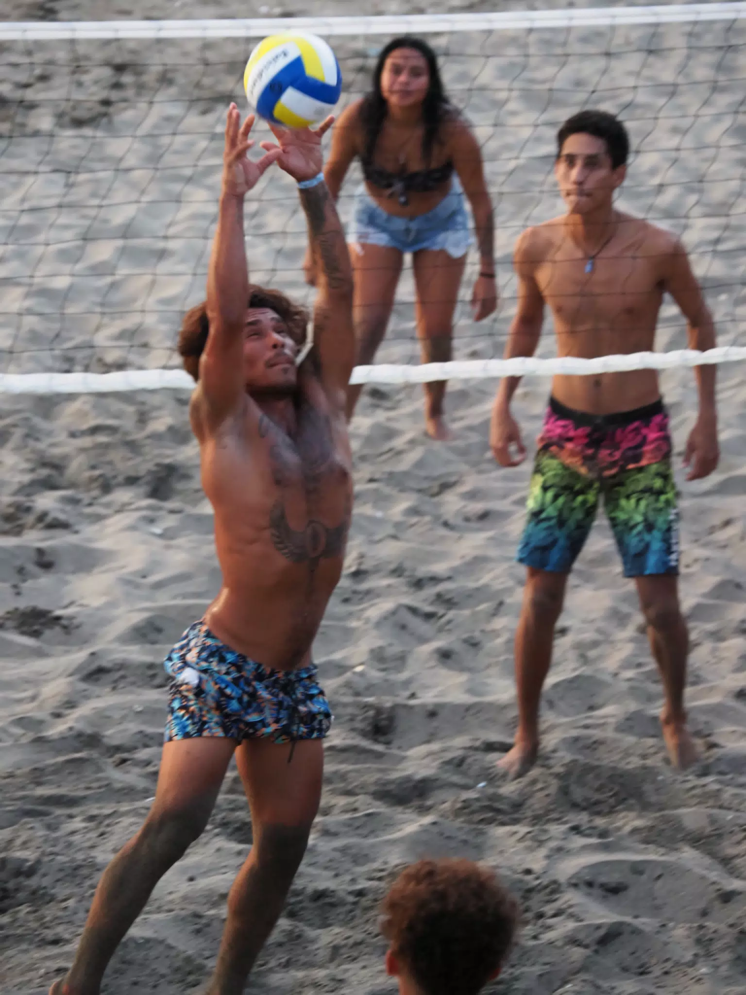 Beach Volleyball in Las Peñitas, Poneloya, Nicaragua at the Simple Beach Lodge