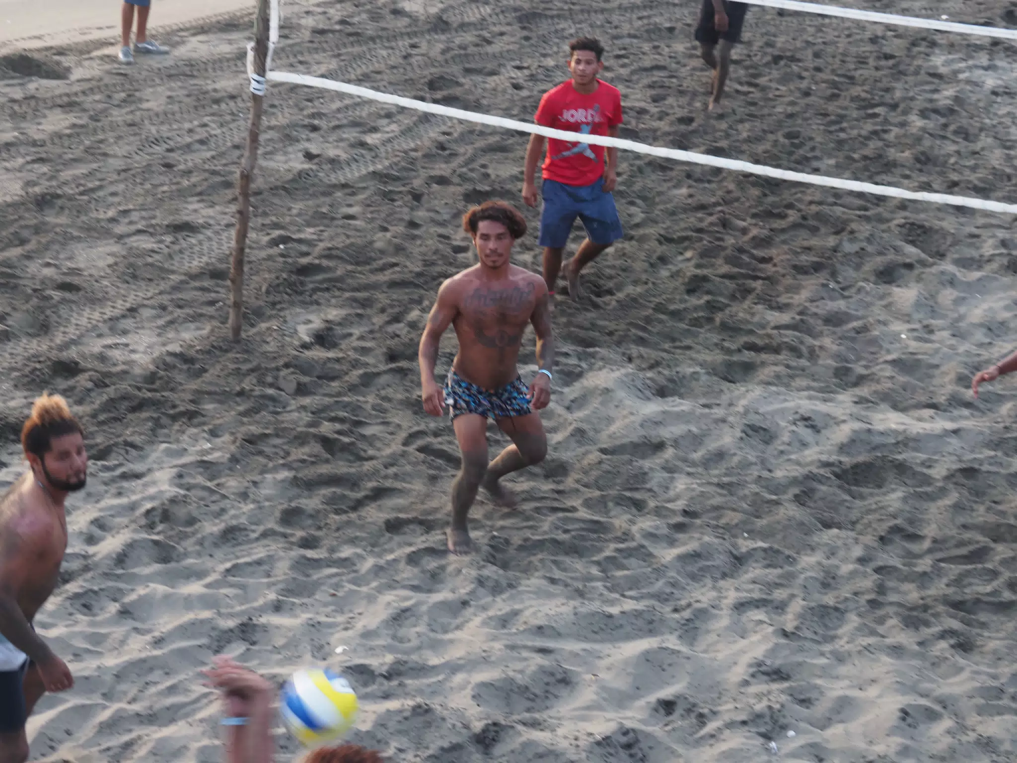 Beach Volleyball in Las Peñitas, Poneloya, Nicaragua at the Simple Beach Lodge
