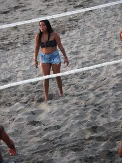 Beach Volleyball in Las Peñitas, Poneloya, Nicaragua at the Simple Beach Lodge