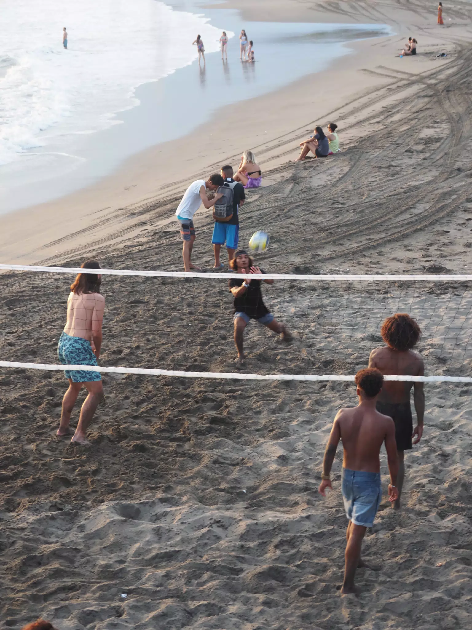 Beach Volleyball in Las Peñitas, Poneloya, Nicaragua at the Simple Beach Lodge
