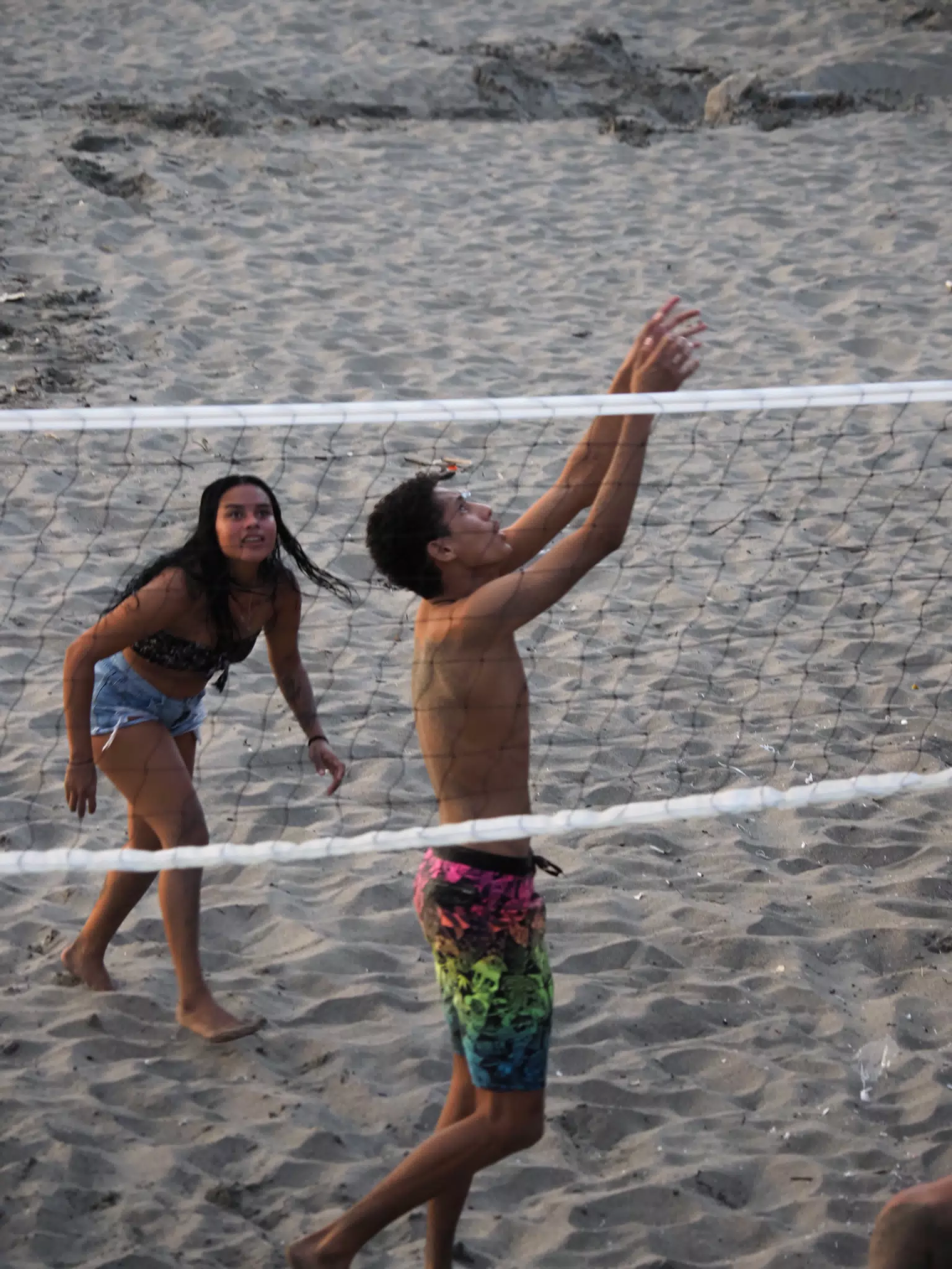Beach Volleyball in Las Peñitas, Poneloya, Nicaragua at the Simple Beach Lodge