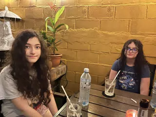 Liesl & Luciana at La Antigua in Laborio, Leon, Nicaragua