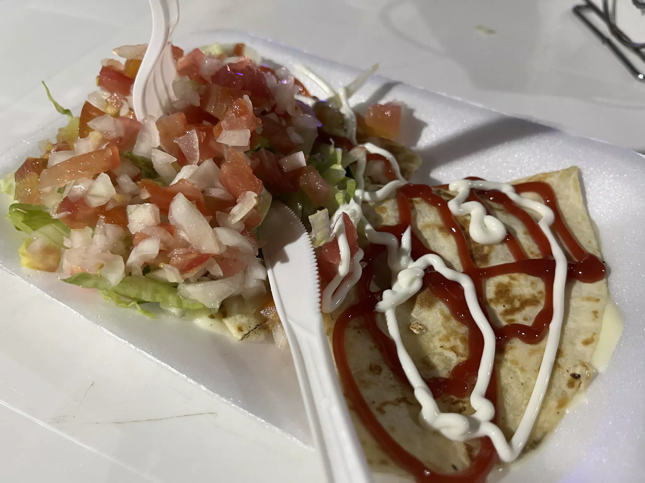 Street Quesadillas in Managua