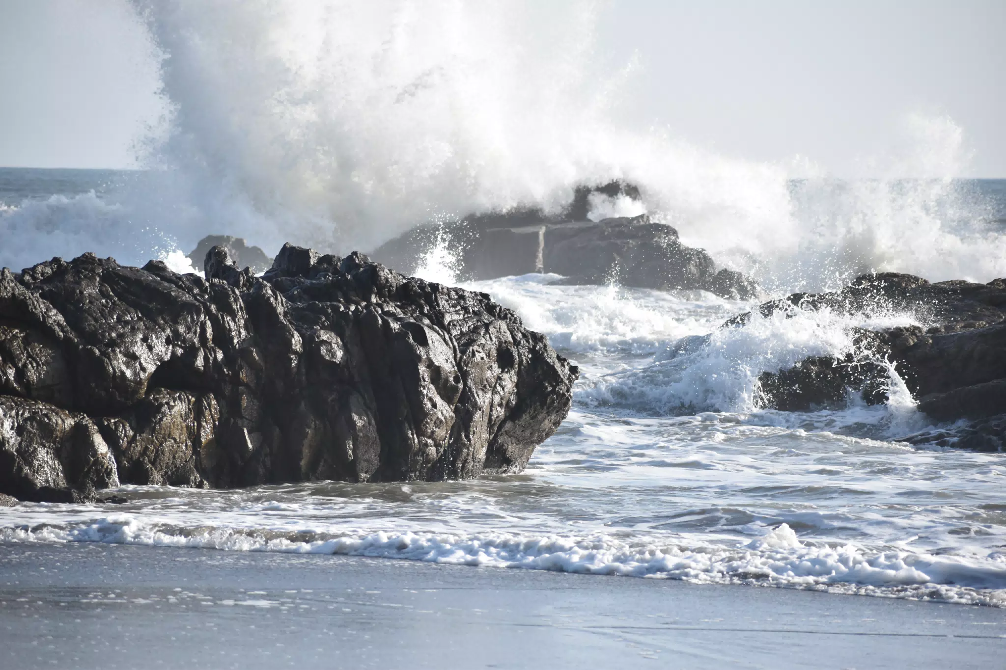 The Rocks in Las Peñitas, Nicaragua at the Simple Beach Lodge