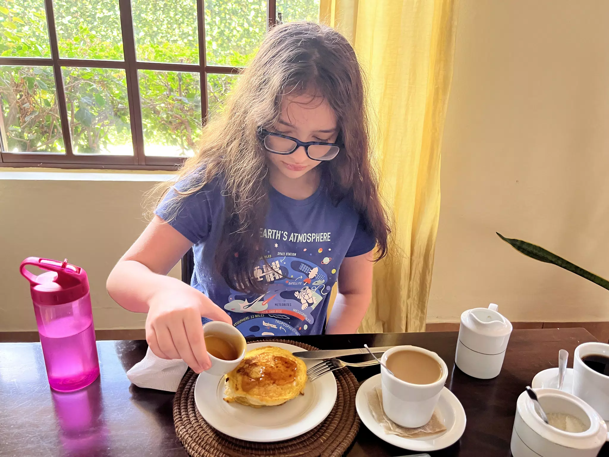 Luciana with Breakfast