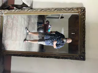 Scott in Mirror in Laborio, Leon, Nicaragua