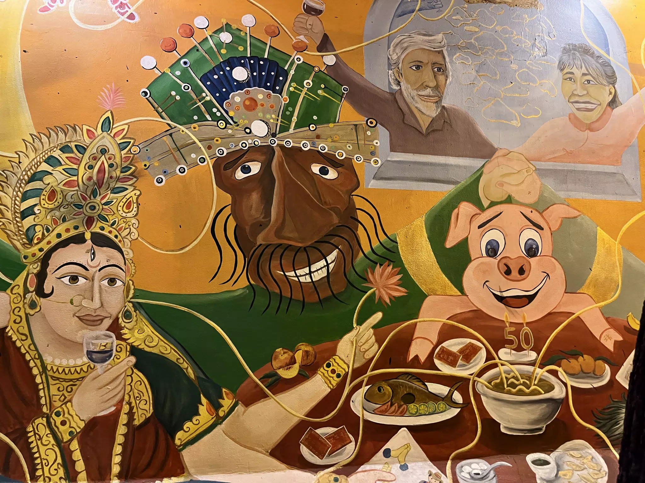 Mural in Costa Rica