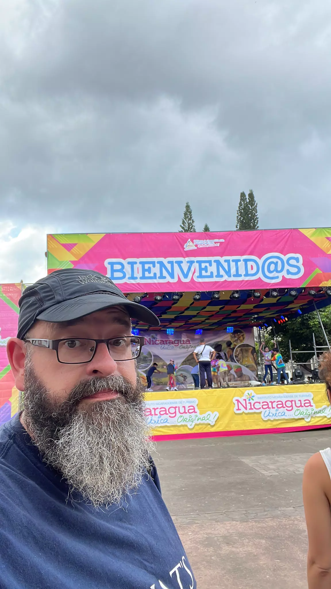 Selfie at the Leon Gastro Festival