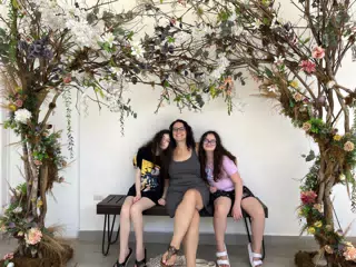 Family at Plaza Natura