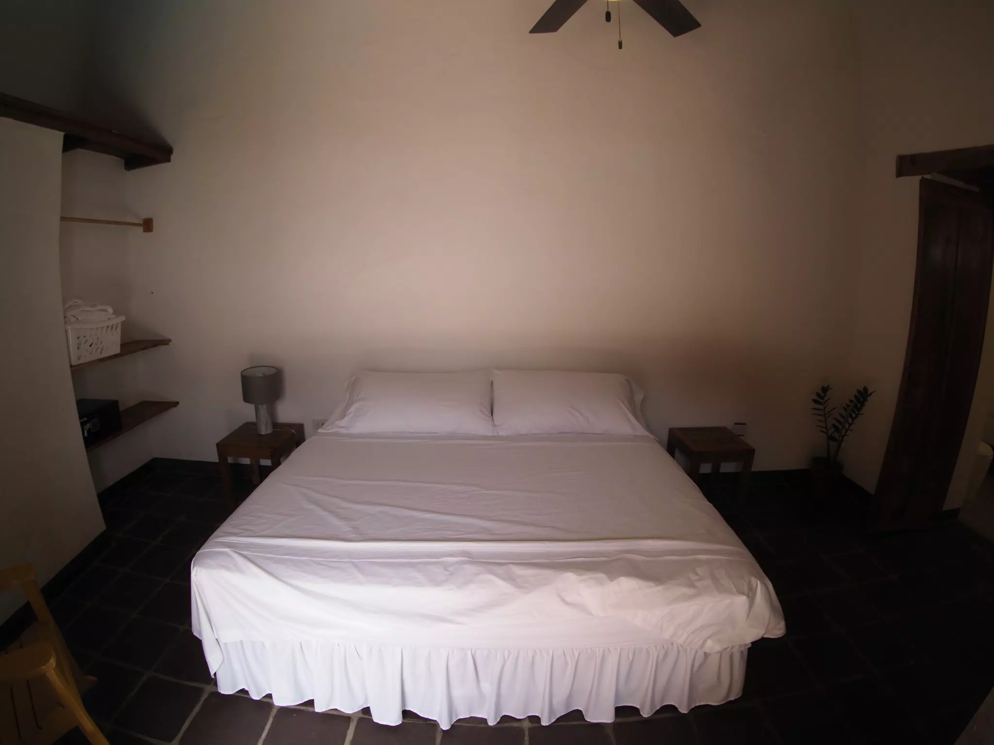 Bed at Casa Mango, Leon, Nicaragua