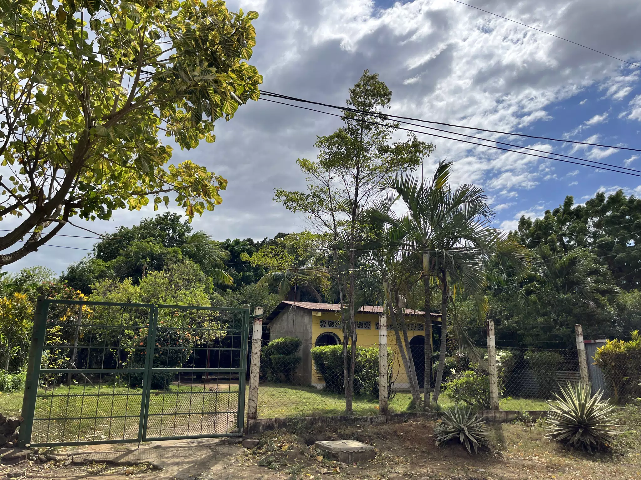 Yellow House by Airport in Sutiava, Nicaragua