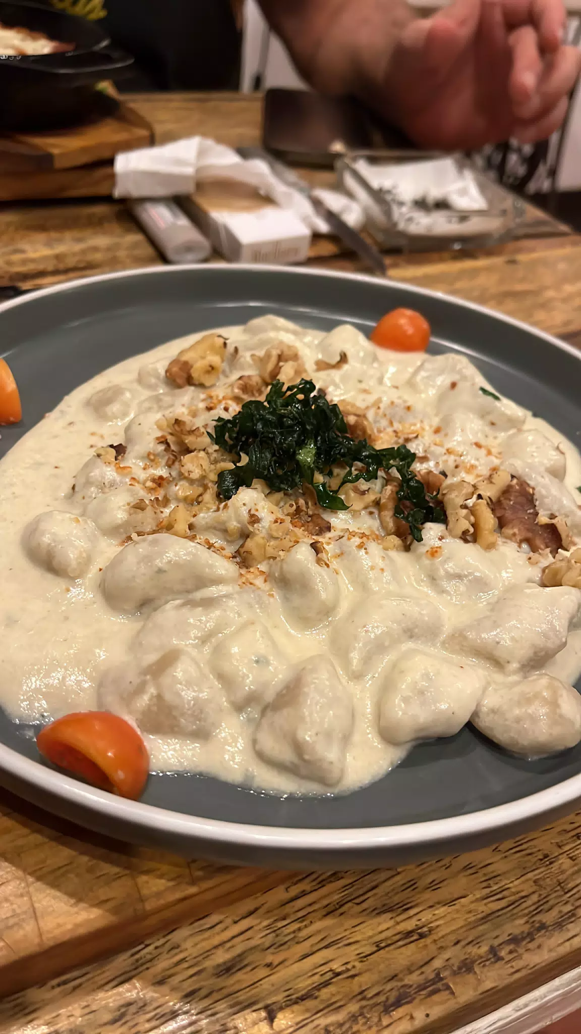 Gnocchi at Sua Leon Nicaragua
