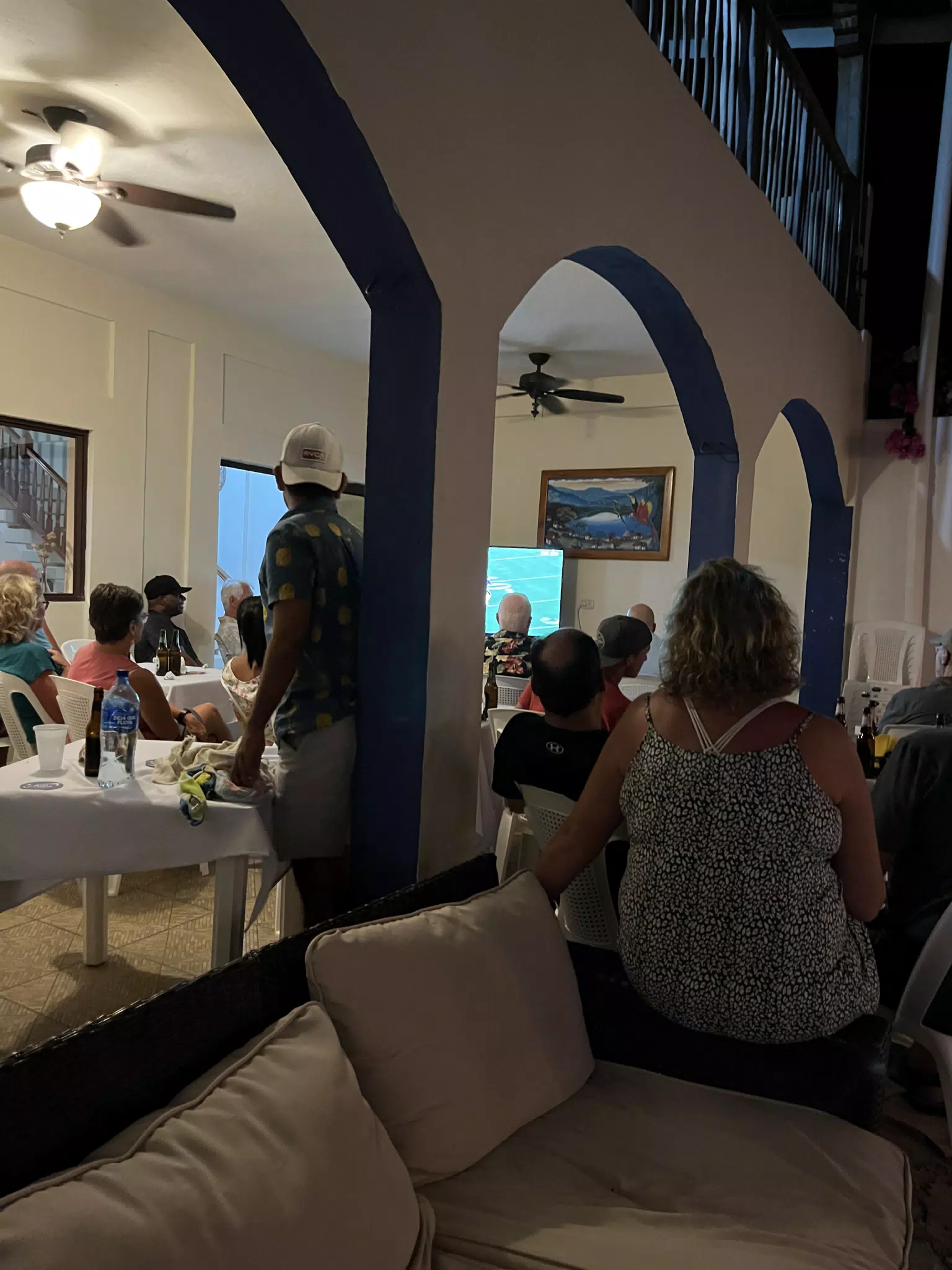 Superbowl Party on the Beach