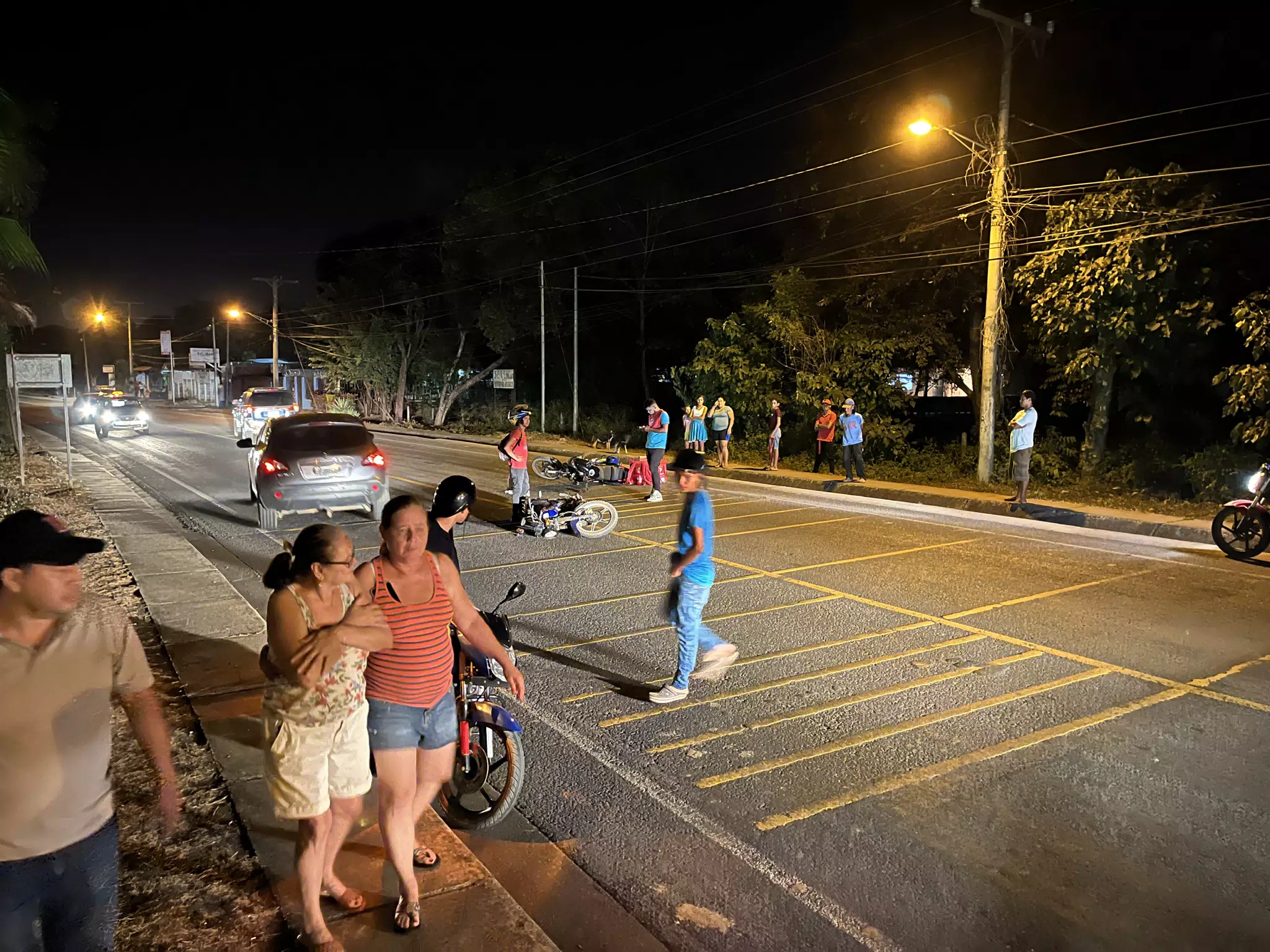 Motorcycle Crash in Sutiava, Leon, Nicaragua