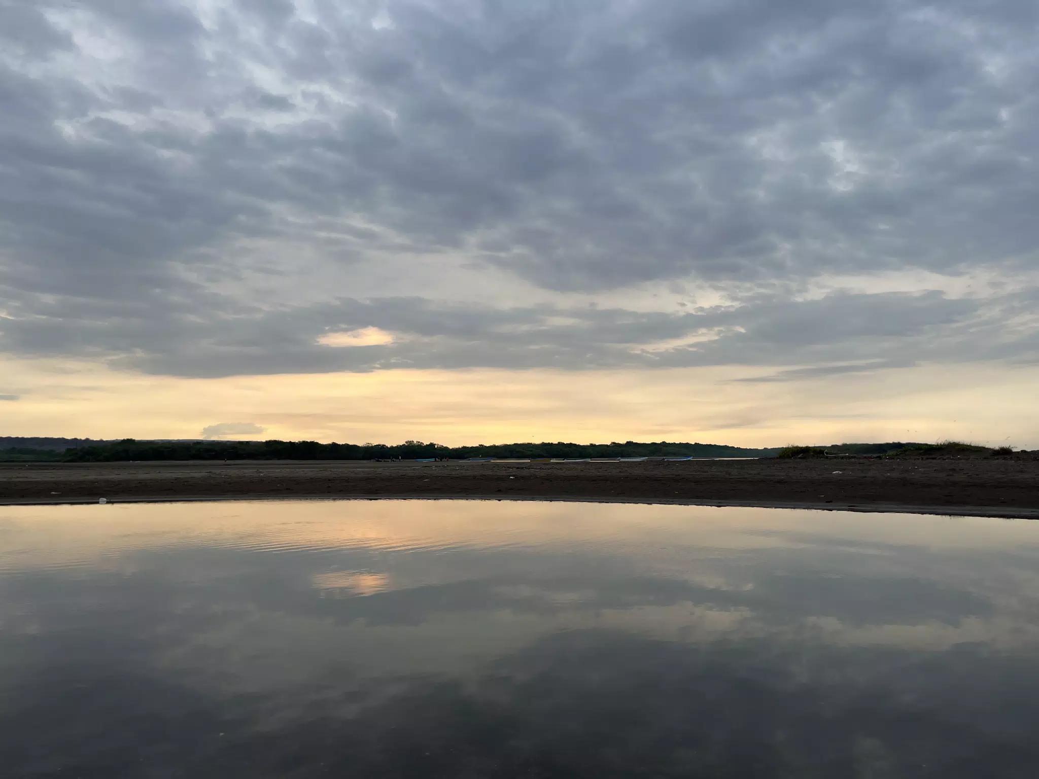 Early Morning on the Estuary in Las Penitas, Nicaragua