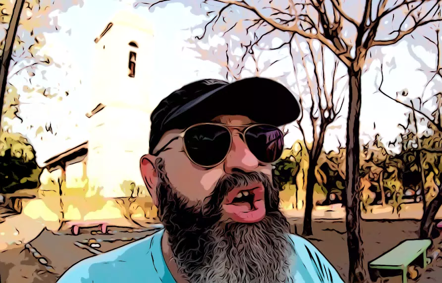 Cartoon Rendering of Scott Alan Miller