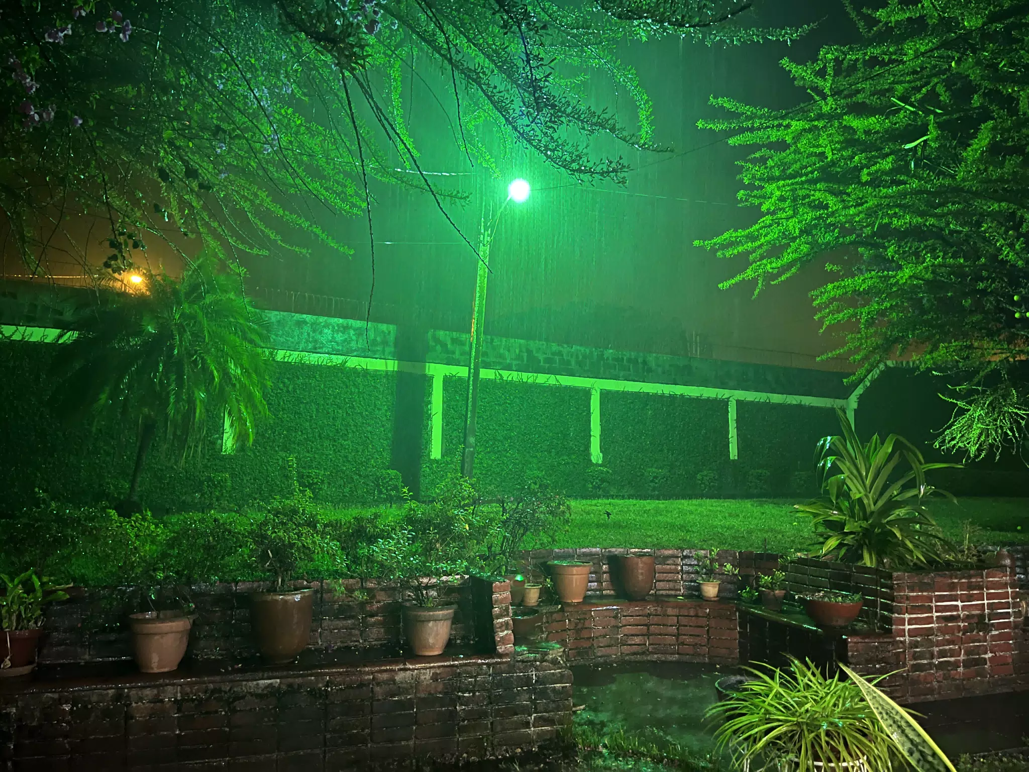 Rain in Leon Nicaragua