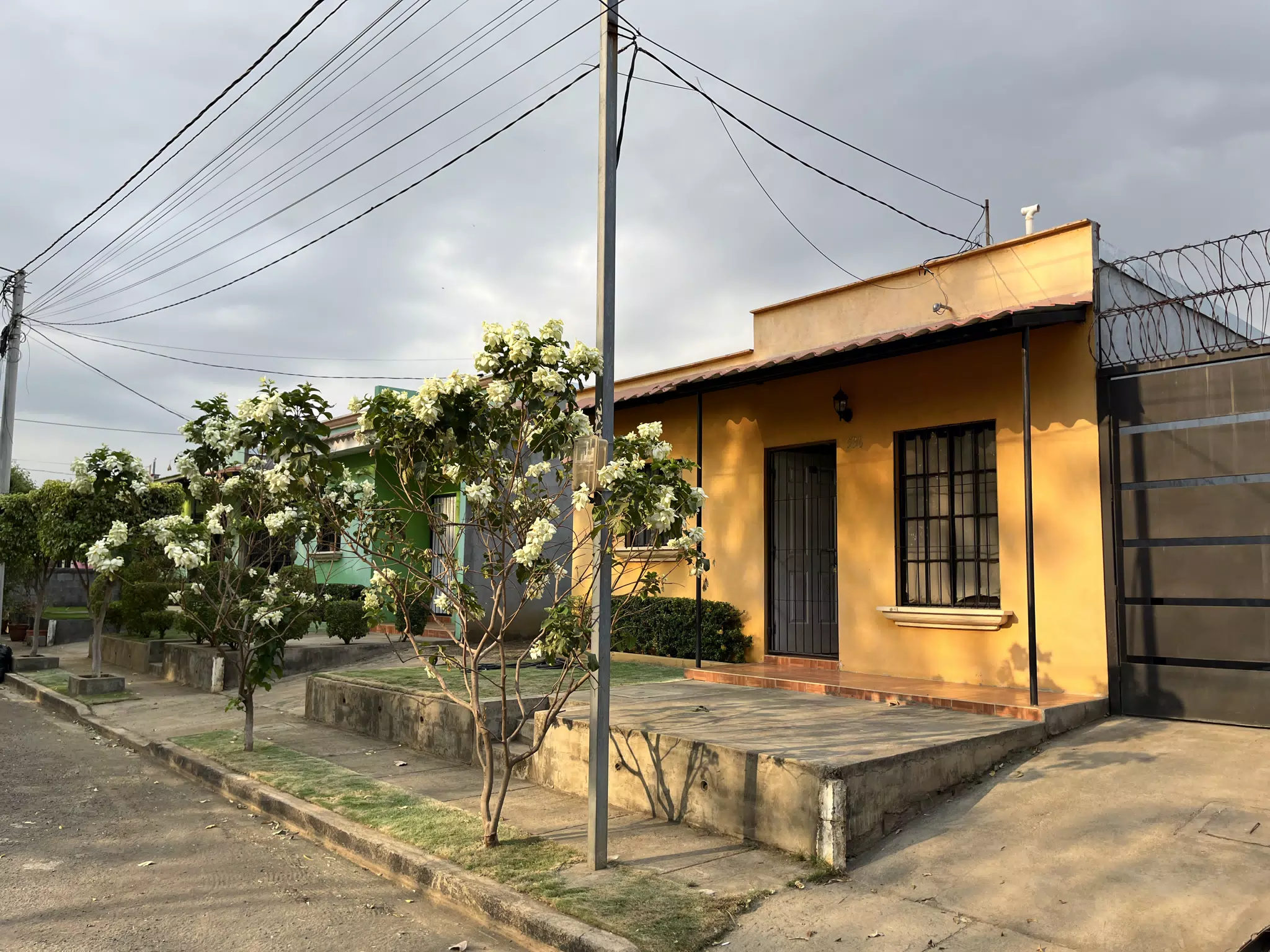 Yellow House in Casteleon, Leon, Nicaragua