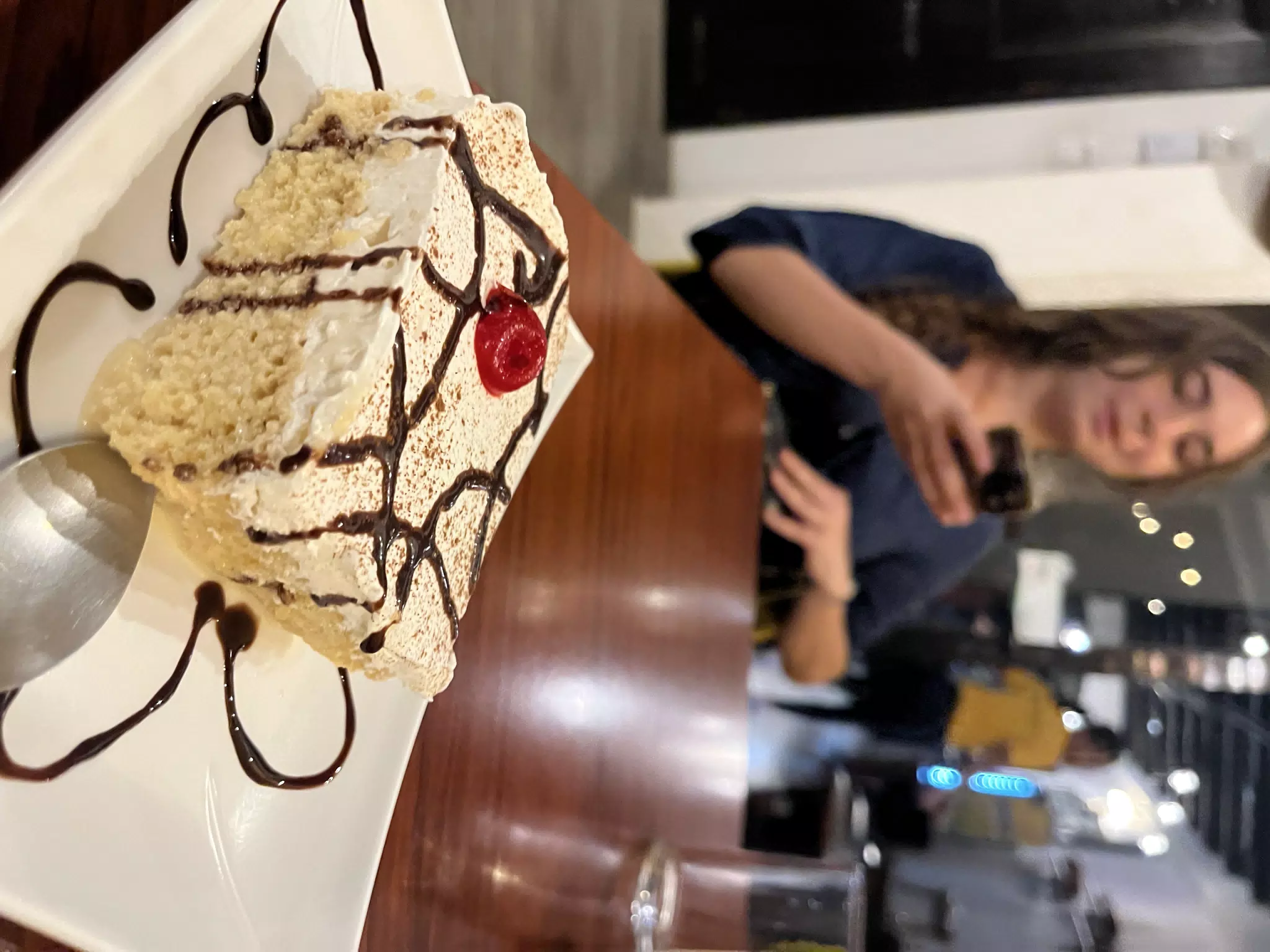 Tres Leches & Camille at Dr Coffee in Sutiava, Leon, Nicaragua
