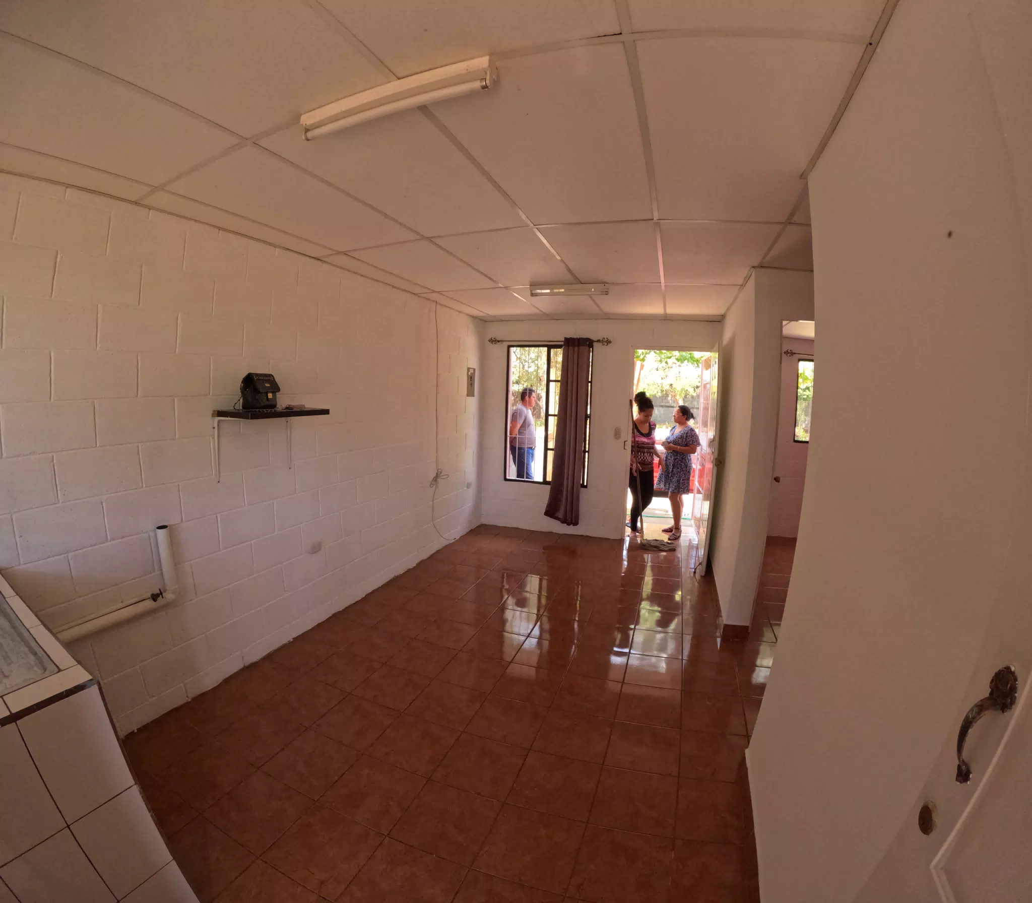 Small House in CasteLeon, Leon, Nicaragua - Living Room from Kitchen