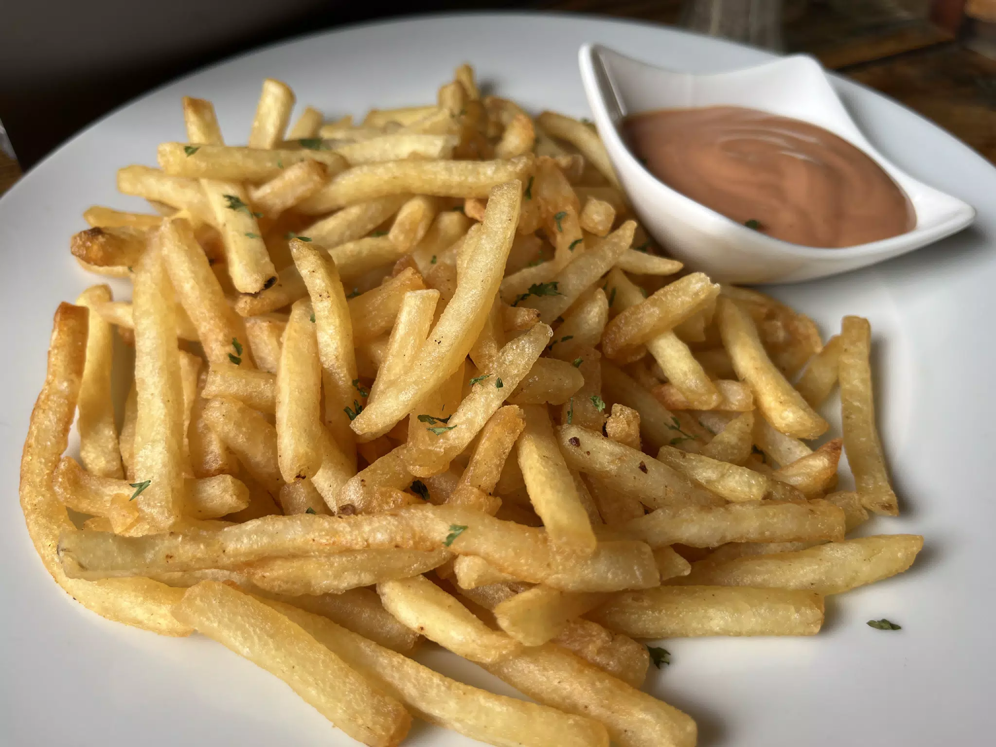 French Fries | Papas Fritas at the Simple Beach Lodge, Nicaragua
