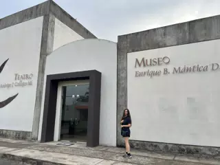 Camille at the Museo in Chinandega