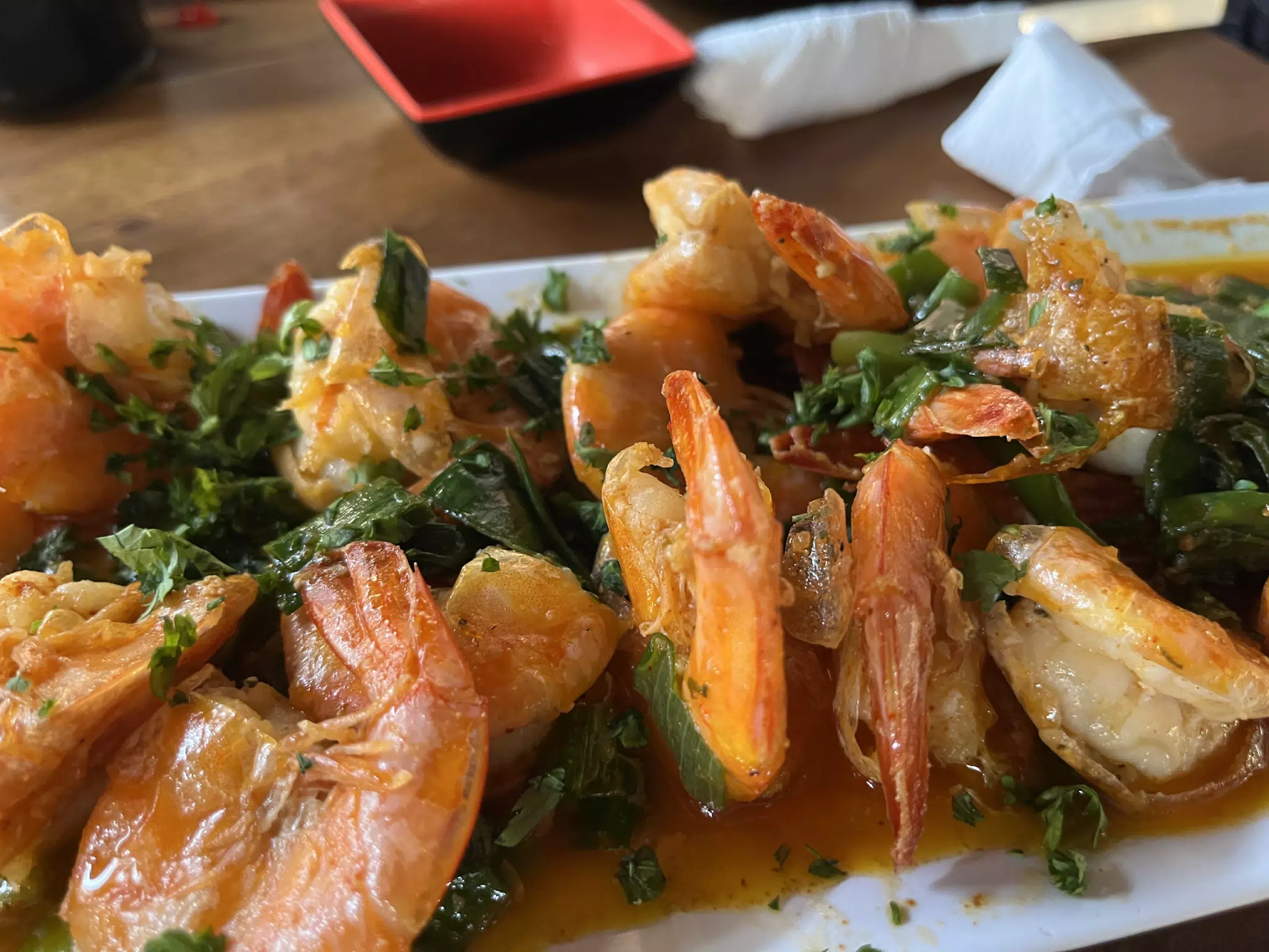 Valient Shrimp at Dragonfly Chinandega Nicaragua