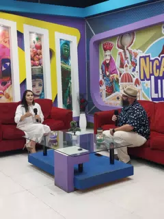 Scott Alan Miller on Nicaragua Linda TV Canal 6
