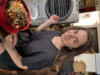 Camille with Chow Mein